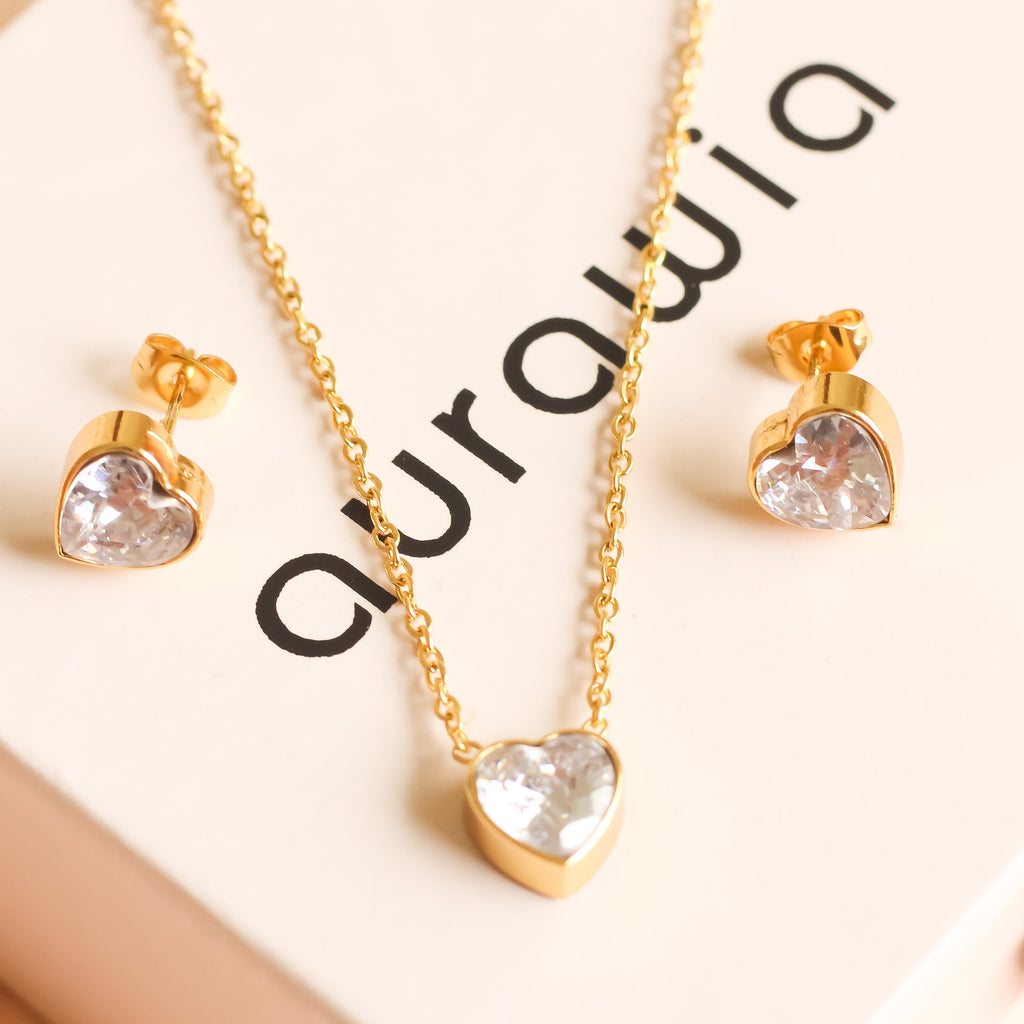 White Heart Set | Set Of 2