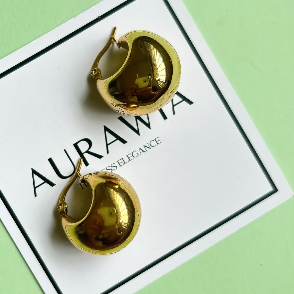 Nora Bold Hoop Earrings