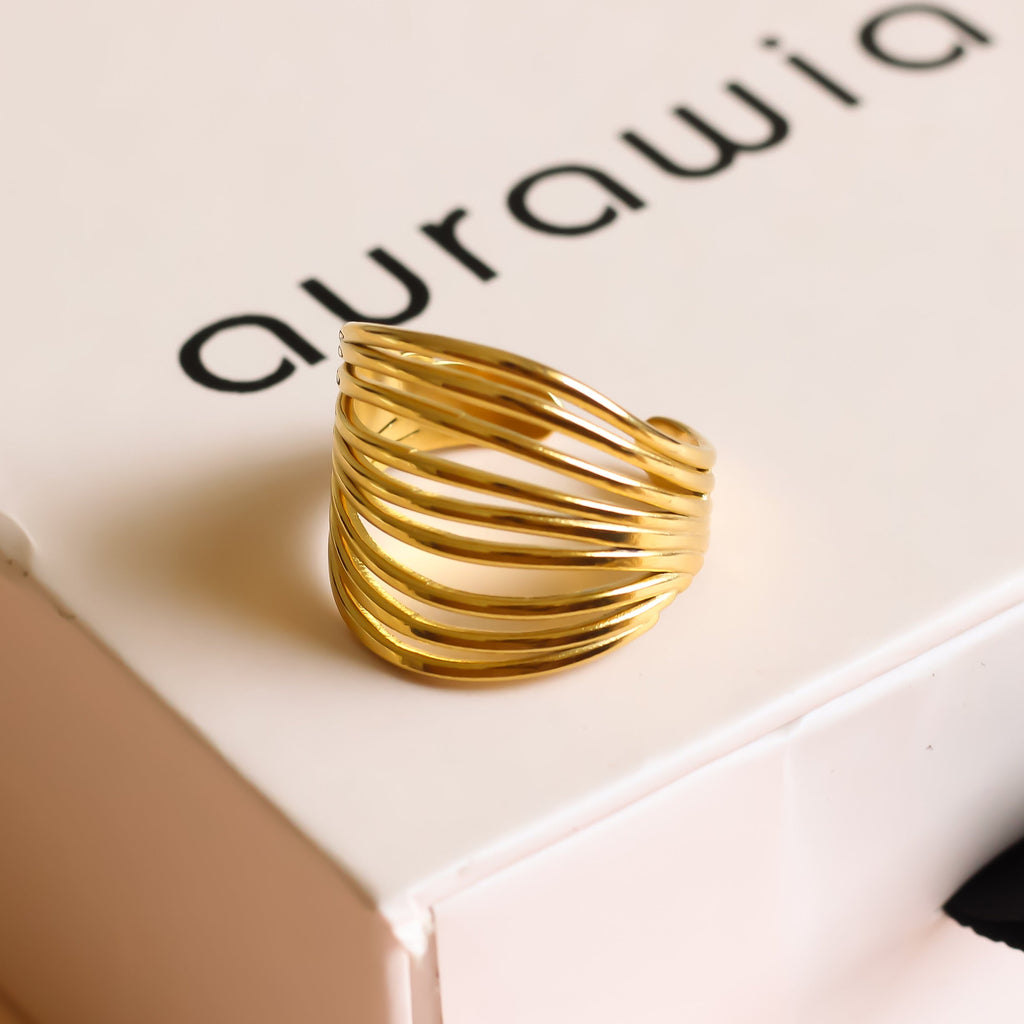 Sleek Band Ring | Adjustable