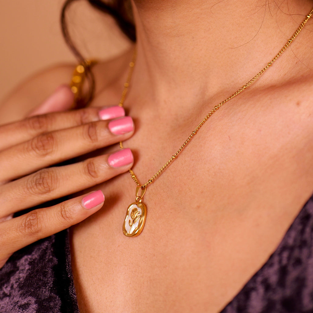 Mother Of Pearl Necklace