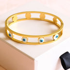 Gold Evil Eye Bracelet