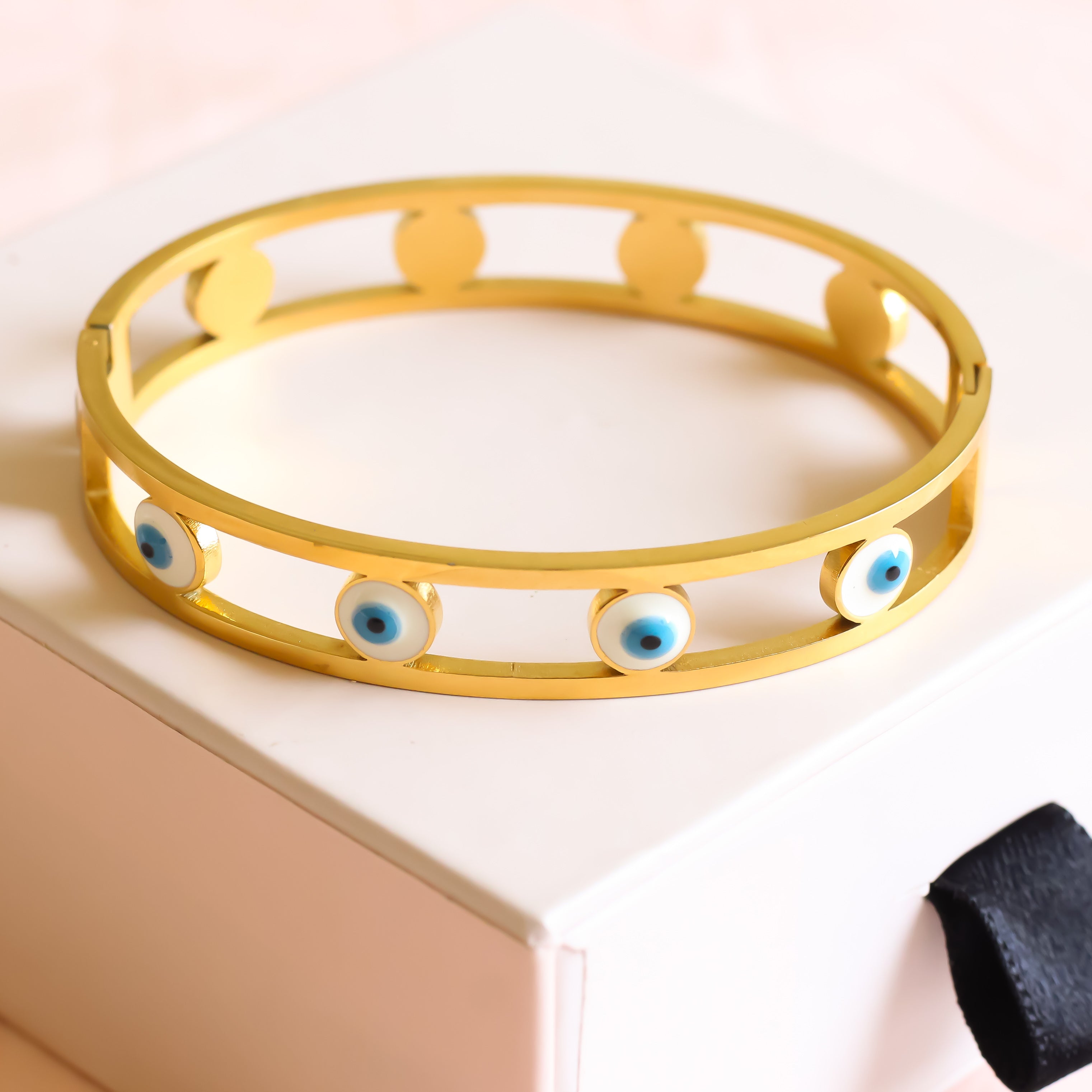 Gold Evil Eye Bracelet