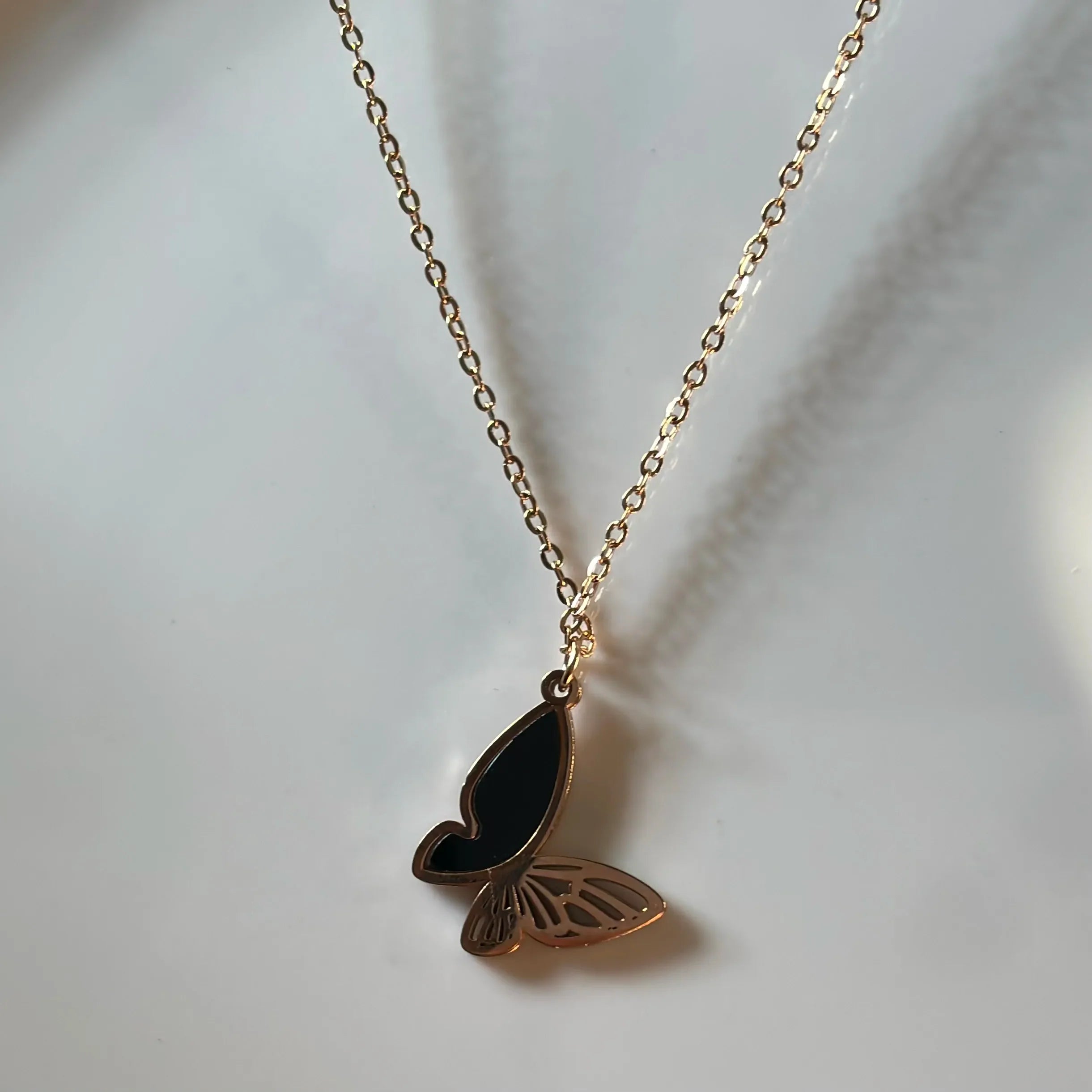 Butterfly Pendant Chain