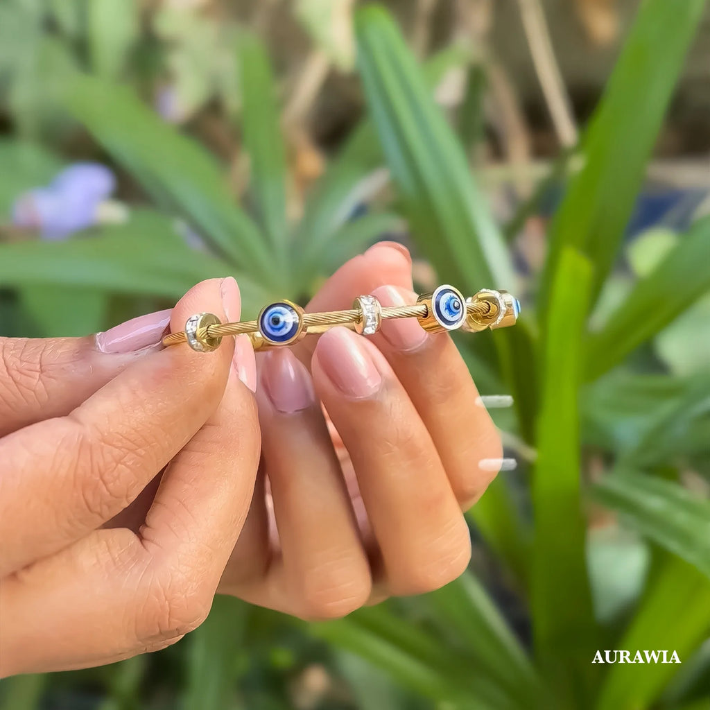 Evil Eye Magnetic Bangle